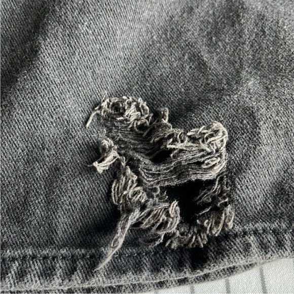 Hysteric Glamour Vintage Goth Grunge Punk Distressed Overall Mini Dress Whimsi - Picture 3 of 11